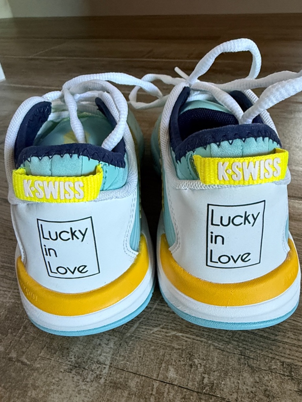 K-Swiss Hypercourt Supreme X Lucky In Love Tennis Pickleball Shoes | sz 6.5 - Picture 6 of 10